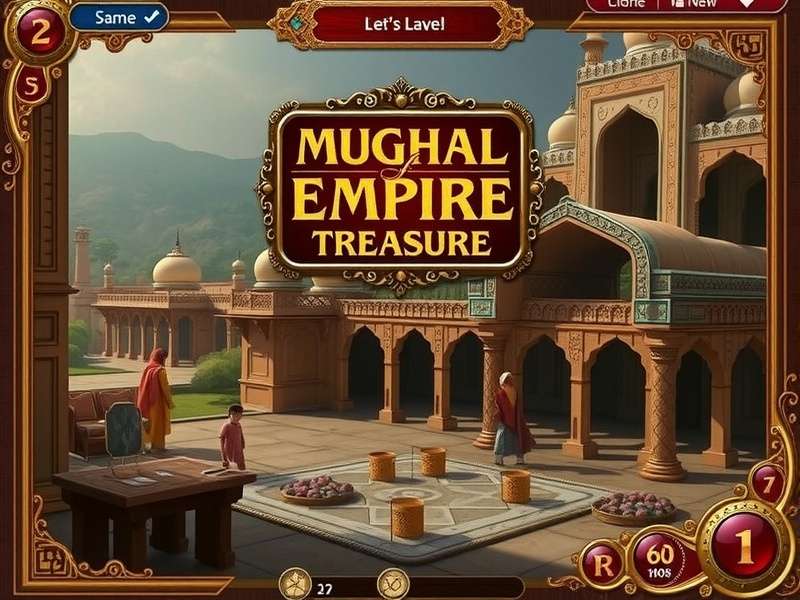 Mughal Empire Treasure Game Screenshot